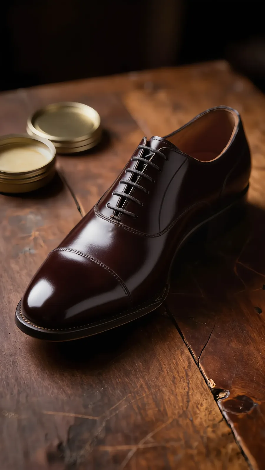 Cap-Toe Oxford — after